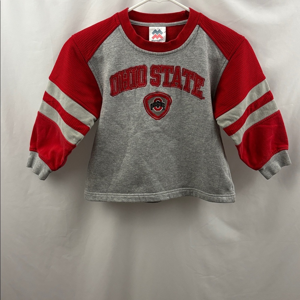 Vintage Ohio State University Buckeyes Kids Size 6 Red Gray Big Ten - Picture 2 of 6